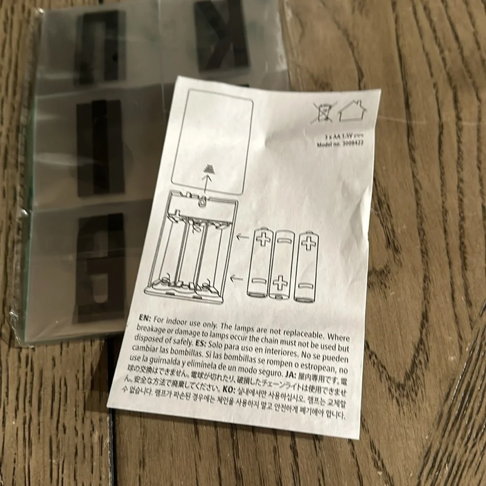 New DIY string lights
